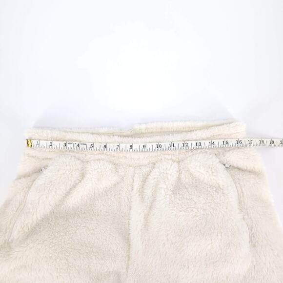 OFFLINE By Aerie Women's Fluffy Sherpa Cool White NWT Teddy Jogger Pants Size L - Picture 6 of 12